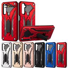 Shockproof Hard PC Armor Phone Case For OPPO Realme 6 Pro Hybrid Silicone Rugged With Stand Holder Cover For OPPO Realme 6 A92 2024 - buy cheap