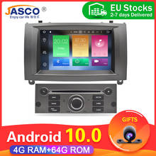 Octa Core Android Car DVD Player GPS Glonass Navigation for Peugeot 407 2004-2010 4GB RAM 32GB ROM Multimedia Radio Stereos 2024 - buy cheap