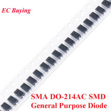 100pcs SMA DO-214AC SMD General Purpose Rectifier Diode GS1G M1 M2 M4 M7 GS1M S1G S1M S2M S1A S1B S1J Diodes 2024 - buy cheap