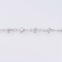 Correntes de barra soldadas artesanais, corrente de barra de aço inoxidável 304 para fazer joias, acessórios de colar e pulseira diy de 10m/rolo 2024 - compre barato