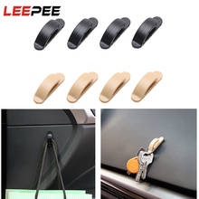4Pcs Car Hook Clip Car Organizer Auto Hanger Holder for Bag Keys Purse Grocery Plastic Clips Fasteners Car-styling Self-adhesive 2024 - buy cheap