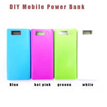 DIY Mobile Power Bank 8x 18650 Li-ion Battery Holder LED USB Power Case For iPhone For Smartphone MP3 Electronic Mobile Charging 2024 - buy cheap