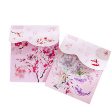 1 Bag Cute Cartoon Cherry blossoms Style Decorative Stickers Adhesive Stickers Scrapbooking DIY Decoration Diary Stickers 2024 - buy cheap