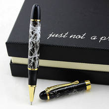 Alta qualidade de metal cheio esferográfica caneta 0.5mm tinta preta rolo bola canetas para escrever presente negócio assinatura caneta papelaria 2024 - compre barato