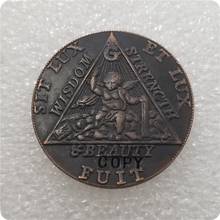 1790 (1794) Великобритания 1/2 Пенни имитация монеты 2024 - купить недорого