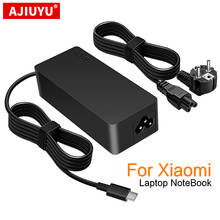 AJIUYU USB C Laptop Charger For Xiaomi Mi Laptop Air 13 12.5 Pro X Pro14 Pro15 16 RedmiBook Notebook Type C Power Adapter 65W 2024 - compre barato