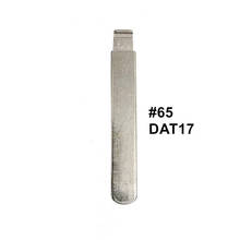 5pcs 2 IN 1 Lishi  DAT17 #65 Engraved Line Key Blade Scale Shearing Teeth Cutting Key Blank for Subaru 2024 - buy cheap