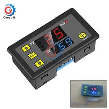 LED Digital Time Delay Relay AC 110 220V DC 12V LED Display Cycle Timer Control Switch Adjustable Timing Relay Time Delay Switch 2024 - buy cheap