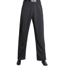 Cintura elástica dos homens calças casuais preto dos homens em linha reta jogging bottoms corredores masculinos calças compridas branco muçulmano 2024 - compre barato