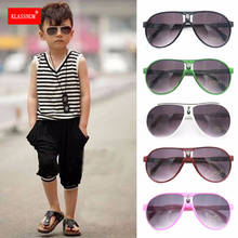 ANTI-UV Kids Sunglasses Child Boys Girls Shades Baby Goggles Glasses Outdoor Multi Frames Retro Children Sun Glasses Black Pink 2024 - buy cheap