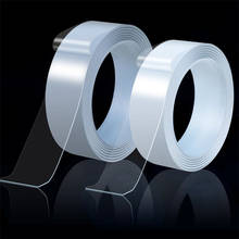 Nano-cinta adhesiva transparente de doble cara, cinta Universal de 3cm de ancho, lavable y reutilizable, extraíble 2024 - compra barato