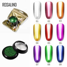 Gelfavor-pigmento en polvo para uñas, Gel brillante para manicura, adornos artísticos, UV, cromado 2024 - compra barato