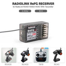 Receptor RC Radiolink R6FG 2,4 GHz 6CH con giroscopio integrado y Servo HV compatible para transmisor RC4GS RC6GS RC4G T8FB 2024 - compra barato