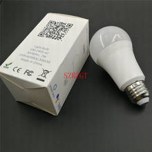 Bombilla LED inteligente E27 para el hogar, lámpara con WiFi, RGBW, 7W, 110-240V, 500LM, 50/60Hz 2024 - compra barato