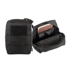 Molle bolsa tática bolsa de cintura, utilidade médica 1000d, acessório de ferramenta edc, zíper, bolsa de cintura, capa de telefone, airsoft, caça 2024 - compre barato