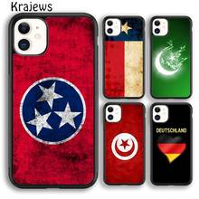 Krajews Pakistan Swedish Texas National Flag Phone Case For iPhone 14 6s 7 8 plus X XR XS 11 12 13 pro max Samsung S21 S22 ultra 2024 - buy cheap