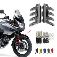 For SUZUKI V-Strom DL650 DL650XT DL 650 Motorcycle CNC Accessories Mudguard Side Protection Block Front Fender Anti-Fall Slider 2024 - buy cheap