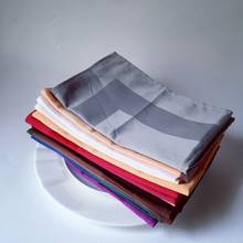 6pcs/lot Cotton Jacquard weave Table Napkin Handkerchief Tea Towels for Diner Party Home Kitchens Napkins Table Decorative 2024 - buy cheap
