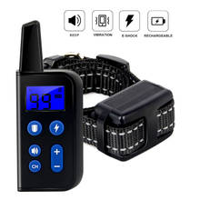 Dog Training Collar Remote Electric Shock sound Rechargeable For small big Dogs training accessories 99 levels For dropsshipping 2024 - buy cheap