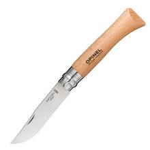 Opinel Inox No 10 Stainless Steel Folding Pocket Knife with Beechwood Handle Camping Hiking Trekking Outdoor Hunting 2024 - compre barato