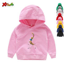 Blue Student Hoodies Madagascar Penguins Dance 100% Cotton Kids Sweatshirts Tops Cute Image Funny Hoodies Sweatshirts 2T-8T 2024 - buy cheap