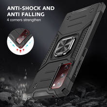 Magnetic Metal Finger Ring Stand Holder Case For Samsung Galaxy S20 FE 5G M51 M31s Note 20 Ultra S10 Lite Shockproof Back Cover 2024 - buy cheap