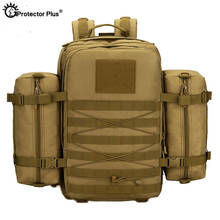 Mochila táctica militar de 45L, bolsa grande de viaje, senderismo, Camping, escalada, impermeable, Molle, para exteriores 2024 - compra barato