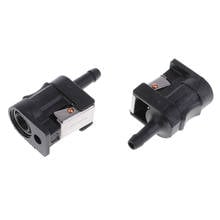 Línea de combustible para Motor fueraborda Yamaha, 6mm para conector hembra de tanque de combustible, 2 unids/set por juego 2024 - compra barato