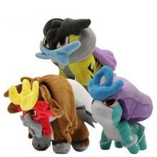 Pokemon High Quality 23CM Entei Raikou Suicune Stuffed  Anime Doll Hot Cartoon Plush Doll Plush Toy Gifts For Children Xmas Gift 2024 - buy cheap