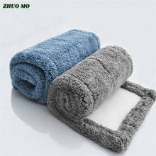 43*15cm engrossado absorvente coral mop pano microfibra velo mop cabeça pano cobrir o mop para substituir pano ferramenta de limpeza 2024 - compre barato