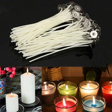 100Pcs/set Candle Wicks Smokeless Wax Pure Cotton Core 9/15/20cm DIY Candle Making Pre-waxed Wicks For Party Supplies 2024 - buy cheap