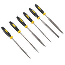6pcs Needle File Set Wooden Needle Files Flat Round Halbrund Polishing Burnishing Grinding Hand Tool 2024 - buy cheap