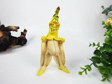 Funny Resin Banana Man Figurine Wretched Version Evil Banana Man Model Home Decoration Cool Stuffs Gift 2024 - buy cheap