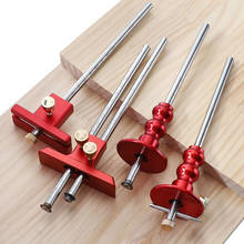Trazador de carpintería de 0-130mm/170mm con cuchilla, herramienta de medición de trazo de líneas paralelas, de alta precisión 2024 - compra barato