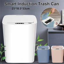 Automatic Smart Induction Trash Can Home Kitchen Bathroom Intelligent Sensor Garbage Bin 2024 - buy cheap