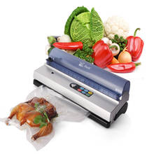 DZ-320D Full-automation small commercial vacuum food sealer vacuum packaging machine family expenses vacuum machine 220V/50HZ 2024 - buy cheap