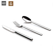 Original Youpin Huohou Steak Knives Spoon Fork Stainless Steel Dinner Dinnerware Household Cutlery For Family Friends Gift 2024 - buy cheap