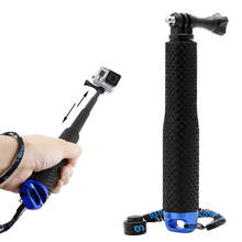 Bastão de selfie extensível à prova d'água, mini bastão monopé azul para gopro hero 4/3/3 +, 1 conjunto 2024 - compre barato