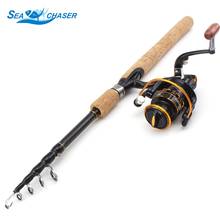 1.8m 2.1m 2.4m 2.7m Multifunction Fishing Tackle set Carbon Spinning telescopic fishing rod and Spinning Reels set 2024 - buy cheap