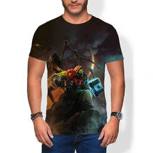 Garment Clothing World of Warcraft Men's clothing T-shirt Casual Women Tshirt Print Kids T shirt Tops Harajuku Boys Sweatshirts 2024 - buy cheap