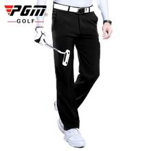 Pgm мужские уличные спортивные длинные штаны для гольфа, мужские эластичные обтягивающие штаны для фитнеса, мужские прямые длинные штаны AA11845 2024 - купить недорого