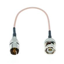 Bnc macho para iec dvb-t pal fêmea coaxial rf trança fpv jumper rg316 cabo 2024 - compre barato