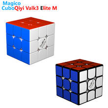 Qiyi Valk3 Elite M 3x3x3 кубик рубика Магнитный магический куб 3x3 магнитные скоростные кубики Valk 3 Elite M Cubo Magico профессиональные головоломки игрушки 2024 - купить недорого