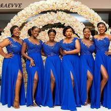 In Stock Off the Shoulder Bridesmaid Dresses Mermaid Sexy Pink African Bridesmaid Dress for Teens Wedding Party 2024 - buy cheap