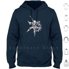 Monster Hunter - Jinouga Logo hoodies long sleeve Video Games Nintendo Monster Hunter Jinouga Logo 2024 - buy cheap