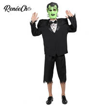 Reneecho большой Франк костюм мужчины Халк косплей плюс размер костюм монстра 2019 костюмы на Хэллоуин куртка брюки Маска Костюм 2024 - купить недорого