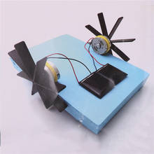Modelo de quebra-cabeça robô, 15*13*8cm, diy, movido a energia solar, barco, remo, montagem de brinquedos educacionais para crianças 2024 - compre barato