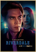 Riverdale TV play Movie Sword Retro Painting Core Picture Cafe Bedroom Sofa Wall Art Home Decor Quality Canvas Poster 2024 - buy cheap