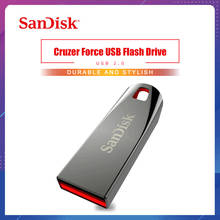 100% Original SanDisk USB Disk Pen Drive GB GB 8 64 32GB CZ71 16GB pendrive de memória USB 2.0 stick USB flash drive 2024 - compre barato