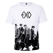 2021 EXO Love Shot 3D Printed T-shirts Women/Men Fashion Summer Short Sleeve Round Neck Tshirts Hot Sale Casual Tops 2024 - buy cheap